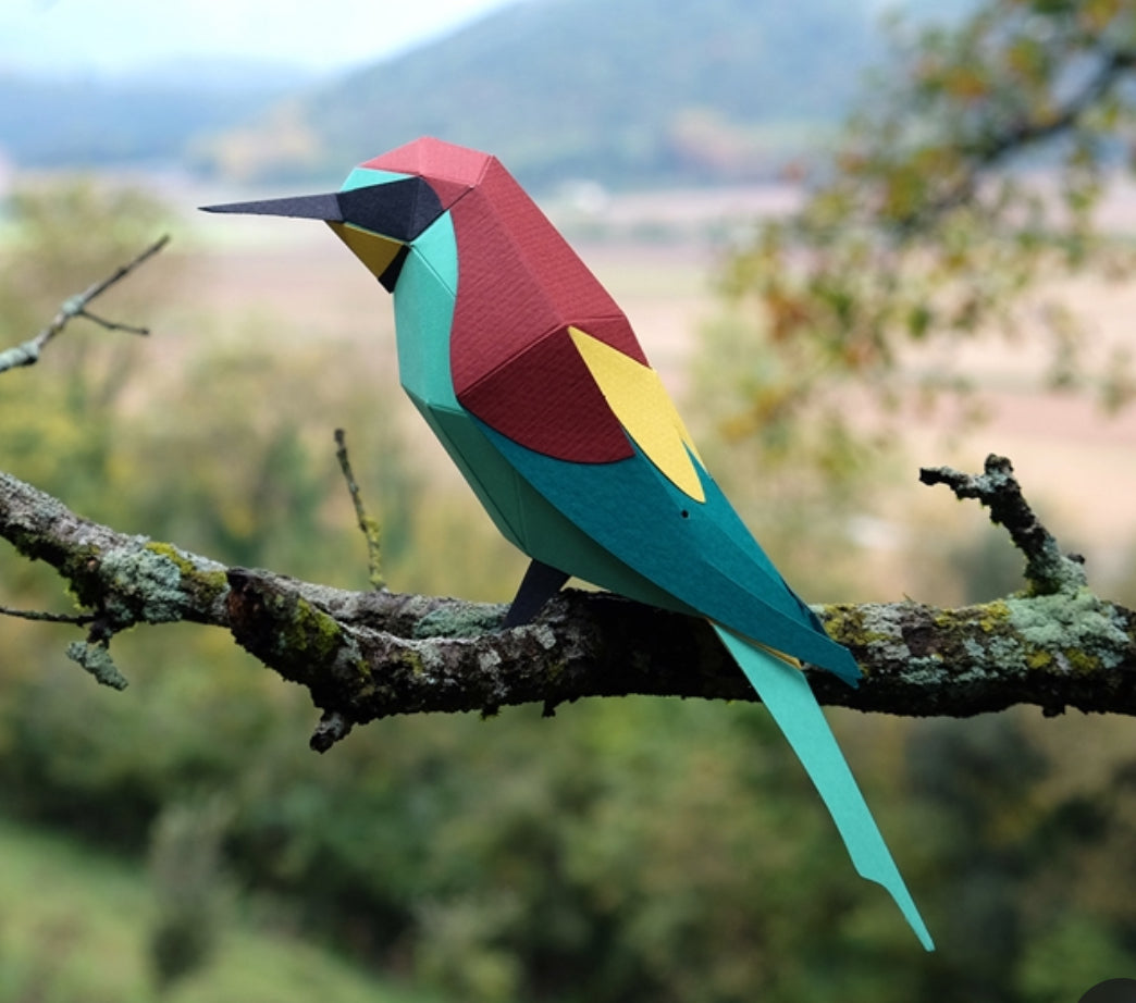 Abelharuco BIRD 3D Paper Bird